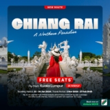 AirAsia Launches New Route from Kuala Lumpur to Chiang Rai with Exciting FREE Seats Offer!