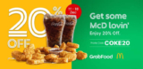 GrabFood McDonald’s 20% Off Dec 2022 Promotion