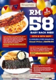 Morganfield’s Baby Back Ribs For Only RM58