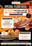 Morganfield’s Special Flash Deal