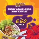 Enjoy Asam Laksa at RM6.50 ONLY!