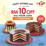 Secret Recipe RM10 Off Any Whole Cake Promo – June 2024