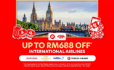 AirAsia CNY 2024 SUPERAPP SALE, Offering Up to RM688 Off International Airline Bookings