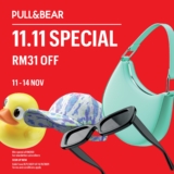 Pull&Bear 11.11 Promotion – RM31 OFF