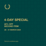 Get Raya Ready with Fred Perry! 28th – 31st March 2024!