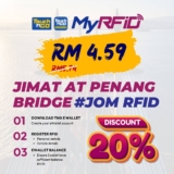Penang Bridge 20% Discount Using RFID