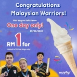 Muyogi Mini Yogurt Soft Serve for RM1 on 9 August