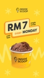 Inside Scoop Special Promo: Get Your Favorite Ice Cream Scoop for Only RM7 on Mondays