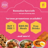 HEYHO Ramadan Specials 2022 – Buy 1 Free 1, RM9.90 Meals, Free Drinks Promo