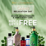 Aromatherapy & Men’s Collection Buy 1 Get 1 Free