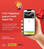 TGV Cinemas 1 For 1 Signature Popcorn Exclusively for Maybank Cardmembers