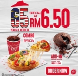 Pizza Hut Merdeka Meals for only RM6.50