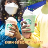 Starbucks Celebrating 65 years of Merdeka with 65 Bonus STARS