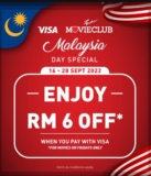 Celebrate Malaysia Day At TGV With VISA and Get Extra RM6 Off Promotion