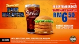 Texas Chicken Celebrates Malaysia Day with Classic Chicken Burger for Only RM6.50