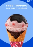 Baskin Robbins Chocolate Dipping for FREE