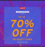 Levi’s Malaysia Warehouse Sale 2022 – Up To 70% Off Selected Styles