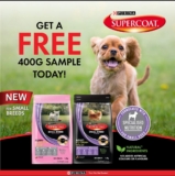 Purina Supercoat Dog Food Free Sample Giveaway