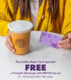 Coffee Bean & Tea Leaf FREE Pumpkin Beverage