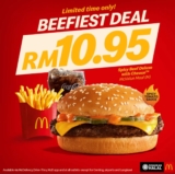 McDonald’s Beefiest Deal For Only RM10.95