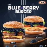 A&W Blue Berry Burger 2022