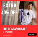Adidas End of Season Sale: Get 40% Off Promotion Jan 2023