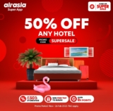 AirAsia Super App 50% Off Any Hotel Booking Promo Code Feb 2023