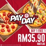 Pizza Hut Offers Buy 1 Free 1 Payday Promo