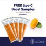 Narinar giving away FREE samples of Lipo-C!