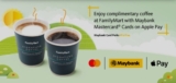 Free Complimentary coffee at FamilyMart