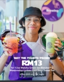 CB&TL Matcha Green Ice Blended or Watermelon Lychee Sweet Cold Brew Tea for only RM13 Promotion