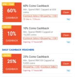 Shopee 30 May cashback voucher