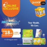 Guardian 8.8 Mega Sale 2023 – Save RM18 with Promo Code