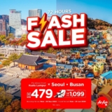 AirAsia’s 72-Hour Flash Sale: Fly from Kuala Lumpur to Seoul / Busan for as low as RM479!