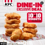 KFC’s Exclusive Offer: Grab 10pcs Nuggets for Only RM10!