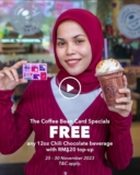 CB&TL FREE 12oz Chili Chocolate beverage on 25 – 30 Nov 2023