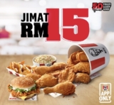 KFC December Exclusive Deal: Snag RM15 Off on Your Next Feast Promo