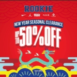 Rookie’s New Year Seasonal Clearance: Snag Kids Fashion at up to 50% Off – Jan & Feb 2024
