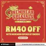 Al-Ikhsan Chinese New Year Specials: Massive Discounts on Sportswear, January 2024
