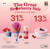 Strawberry Delights at Baskin Robbins – Savor the Flavor with Up to 31% Savings in January 2024