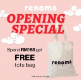 Bag Your Style with Renoma’s Free Tote Offer – January 2024
