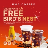 Celebrate Joy this Festive Season with HWC Coffee’s Chinese New Year Limited Time Espresso Bird Nest Series