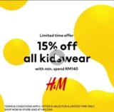 H&M Malaysia: Trendy Kids’ Styles On Sale – 15% Off Promo March 2024
