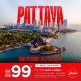 AirAsia Pattaya: Your Passport to Paradise – Fly 3x Weekly with All-In Fares from MYR99!