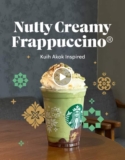 Starbucks Nutty Creamy Frappuccino RM10 Promo 1 April 2024 | Indulge in Kuih Akok-inspired Bliss