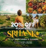 AirAsia Exclusive Deal – 20% Off Flights to Sri Lanka | April 2024 Promo