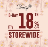 Voir Gallery Daisy Day 2024: Bloom with Savings Every 18th of the Month!