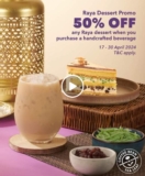 The Coffee Bean & Tea Leaf’s Raya 2024 Promo – Enjoy 50% Off on Raya Desserts this April!