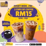 Tealive Bru Coffee Promo – Get 2 Cups for RM15 with Code BRUWEEK