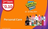 Guardian Personal Care Promotion: Buy 1 Get 2nd at RM0.10 Promo – May 2024